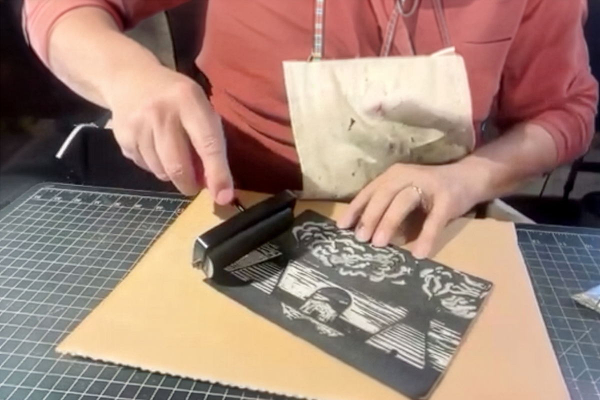 Printmaking and Toy Theater with Roberto Rossi
